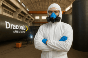 Galpon Draconis Logo Blanco